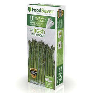 FoodSaver® FSFSBF0626-NP Microwave-Safe Vacuum-Seal Roll, 11" x 16', 2 Pack