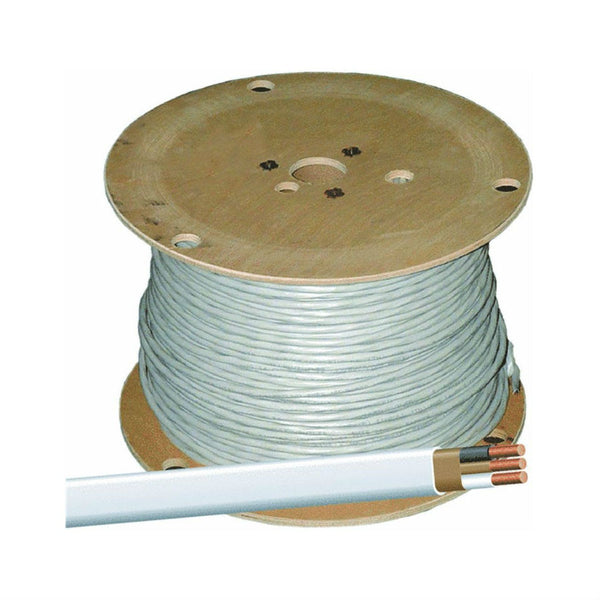 Southwire 28827401 Romex Non-Metallic Sheathed Cable w/Ground, 14/2,Copper,1000'