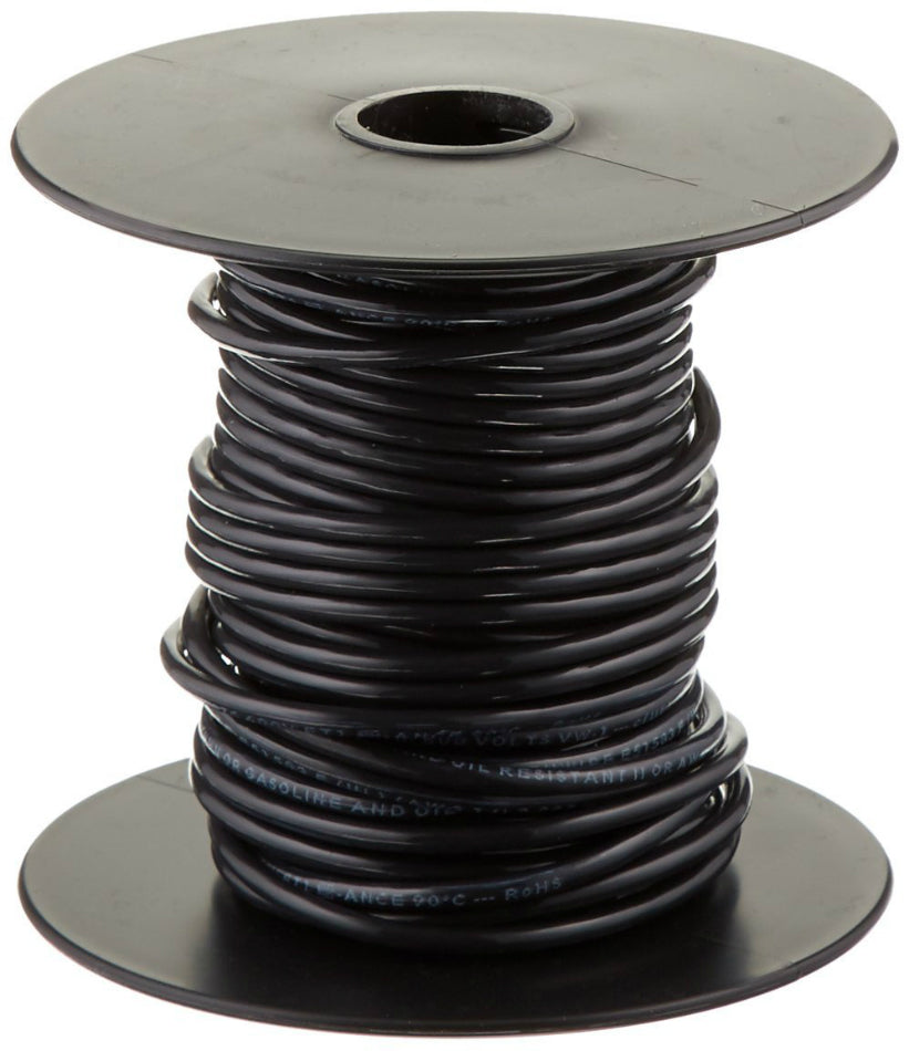 Southwire® 22955951 Type THHN 14 Stranded Building Wire, Black, 50'