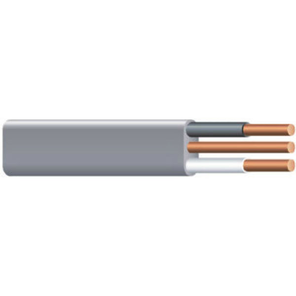 Southwire® 13056722 Underground Feeder Cable with Ground, 10/2, 50'