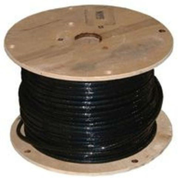 Southwire® 20505402 Type THHN 1/0 Stranded Building Wire, Black, 500'