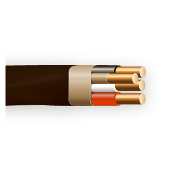 Southwire® 63949272 Non-Metallic Sheathed Cable with Ground, 8/3, Copper, 100'