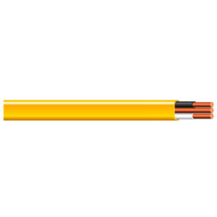 Southwire 28829001 Romex Non-Metallic Sheathed Cable w/Ground, 10/2,Copper,1000'