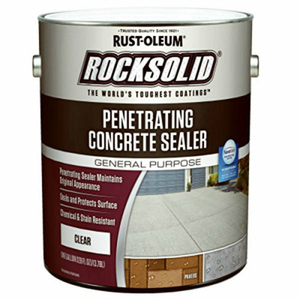 Rust-Oleum® 317929  RockSolid® Penetrating Concrete Sealer, Clear, 1 Gallon