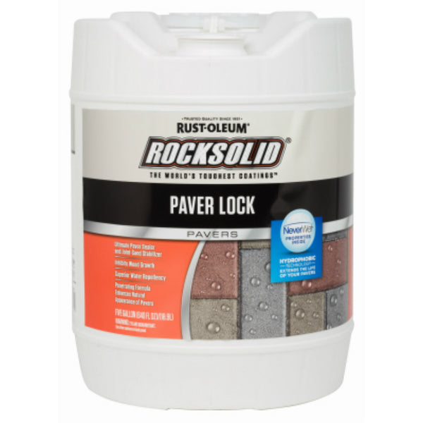 Rust-Oleum® 293439 RockSolid® Paver Lock Coating, 5 Gallon