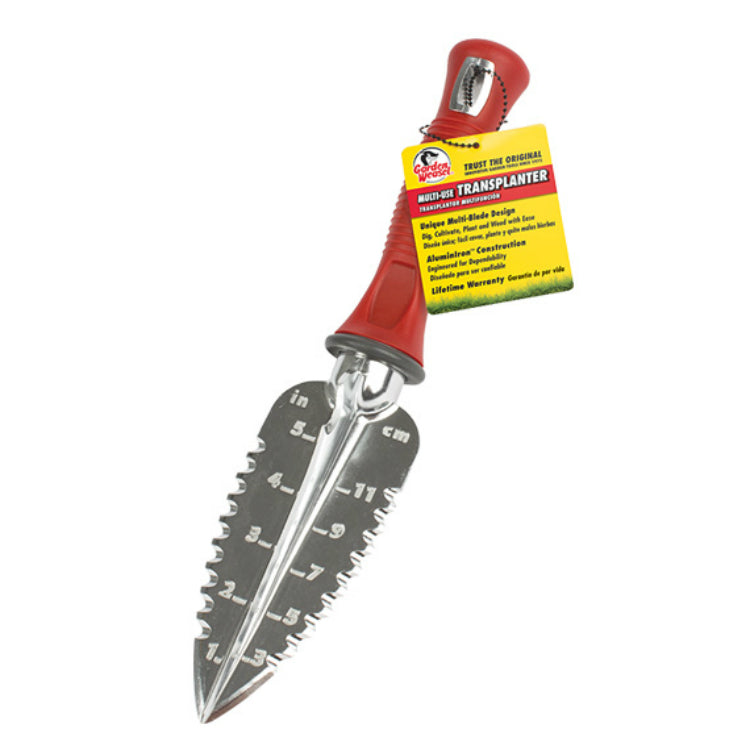 Garden Weasel® 91360 Multi-Use Transplanter, AluminIron