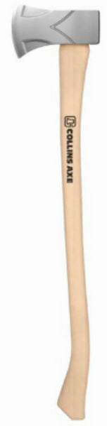 Collins HM-4HX-C Single Bit Axe with 35" American Hickory Wood Handle