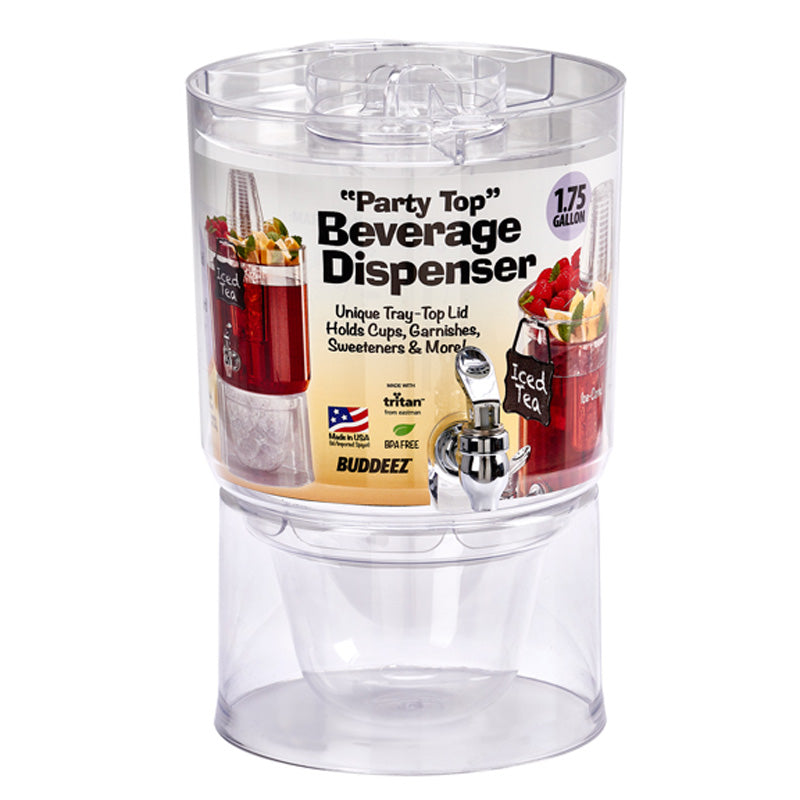 Buddeez Party Top Beverage Dispenser - 2.0 Gal