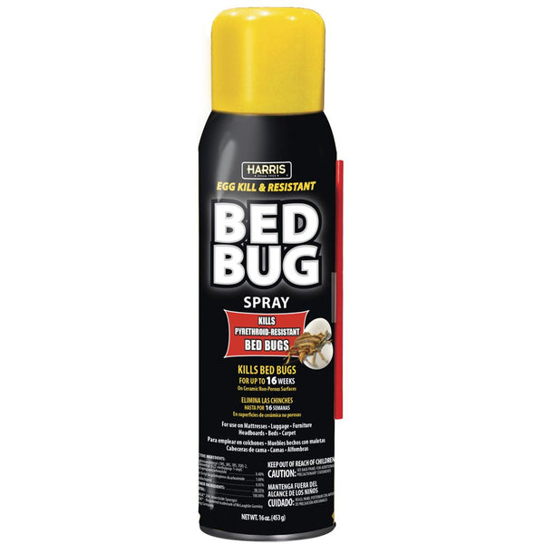 Harris® BLKBB-16A Pyrethroid-Resistant Bed Bug Aerosol Spray, 16 Oz
