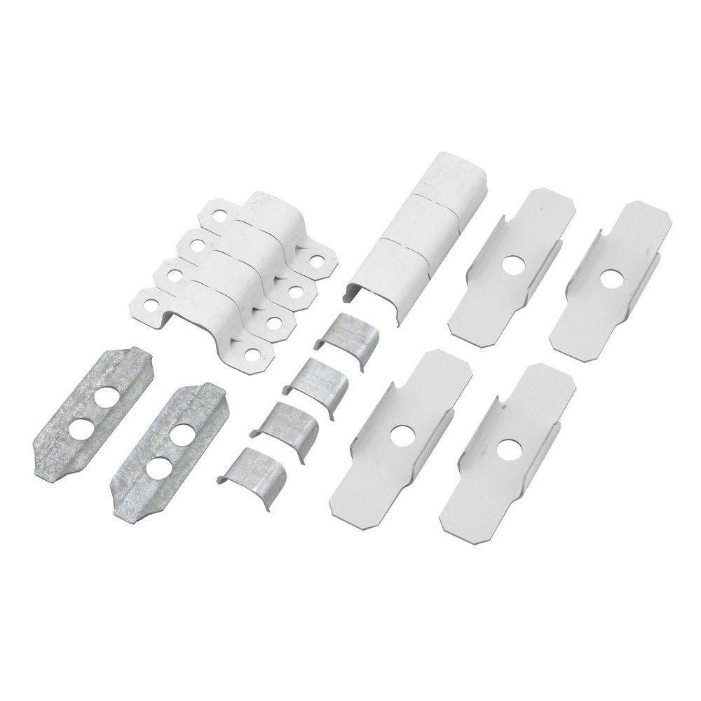 Legrand® BWH9-10-11 Wiremold® Metal Raceway Accessory Pack, White