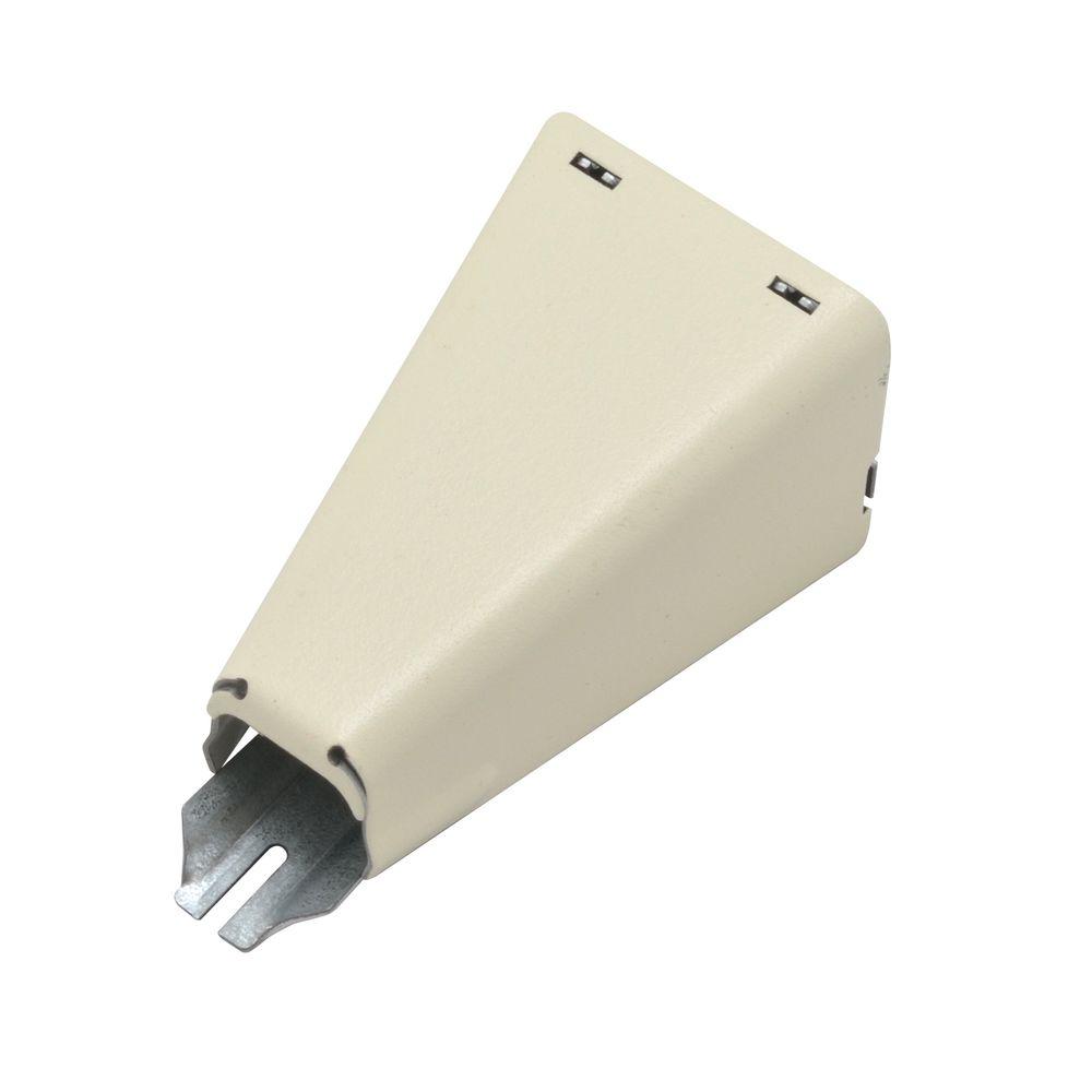 Legrand® B-17 Wiremold® Metal Raceway Fitting Combination Connector, Ivory