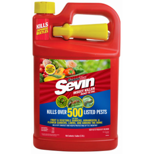 Sevin® 100530116 Ready-To-Use Insect Killer Spray, Kills Over 500 Pests, 1-Gal