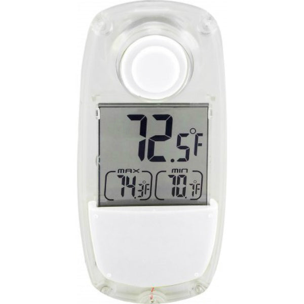 La Crosse® 306-318 Solar Window Thermometer, -13°F to 139.1°F