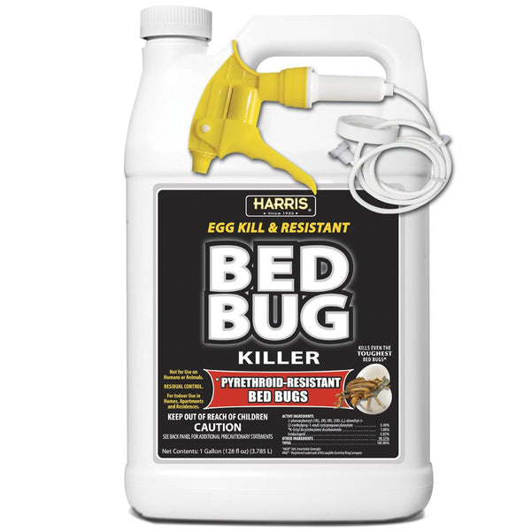 Harris BLKBB-128 Egg Kill & Pyrethroid-Resistant Bed Bug Killer, 1-Gallon
