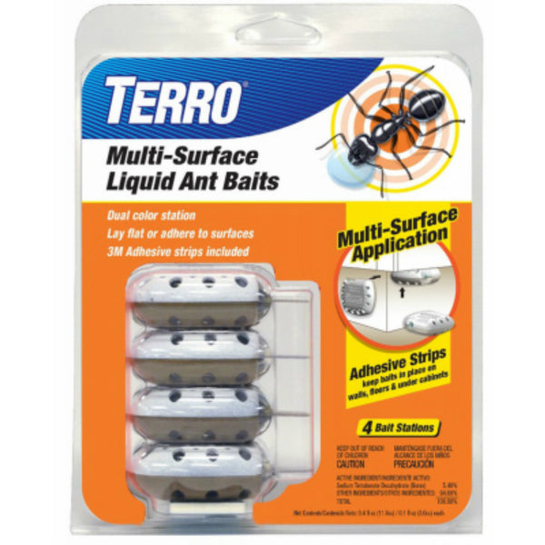 Terro® T334 Multi Surface Liquid Ant Baits with Adhesive Strips