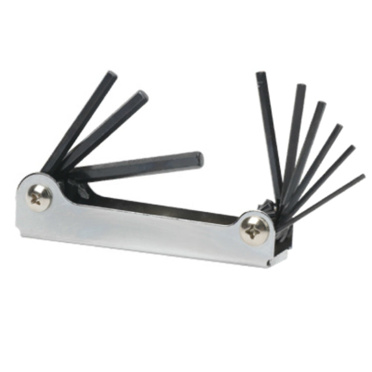 Master Mechanic® GS050805 Metric 7-In-1 Fold-Up Hex Key Set, Small