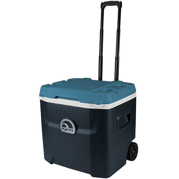 Igloo 34067 Maxcold Quantum Wheeled Cooler with Triple Snap, 52 Qt