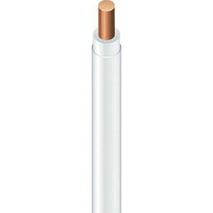 Southwire 22965858 Type THHN Nylon Jacket 12 Stranded Building Wire, White, 500'