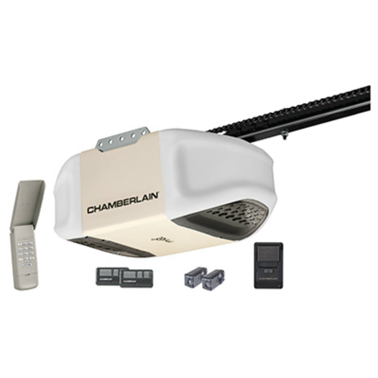 Chamberlain C410 MyQ Chain Drive Garage Door Opener, 1/2 HP