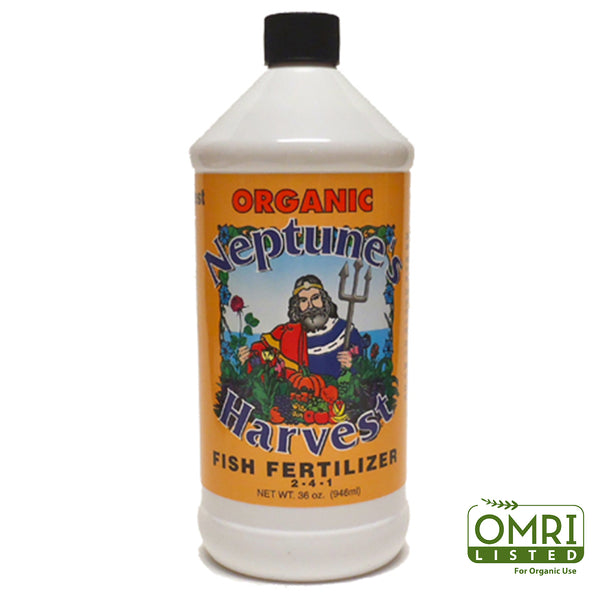 Neptune's Harvest HF136 Organic Fish Fertilizer, 2-4-1, 1 Qt