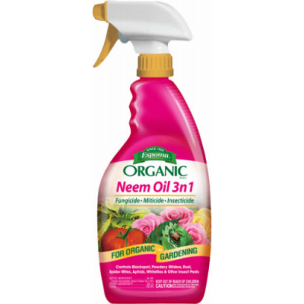 Espoma® EONM24 Organic 3-In-1 Neem Oil, 24 Oz