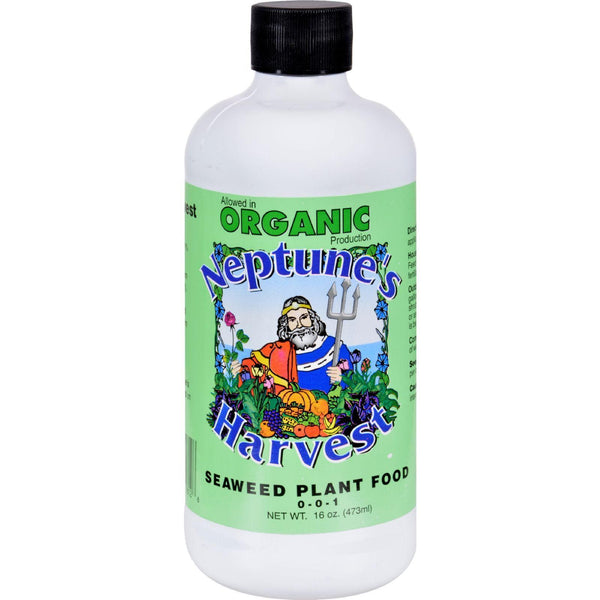 Neptune's Harvest SW118 Organic Seaweed Plant Food, 0-0-1, 16 Oz