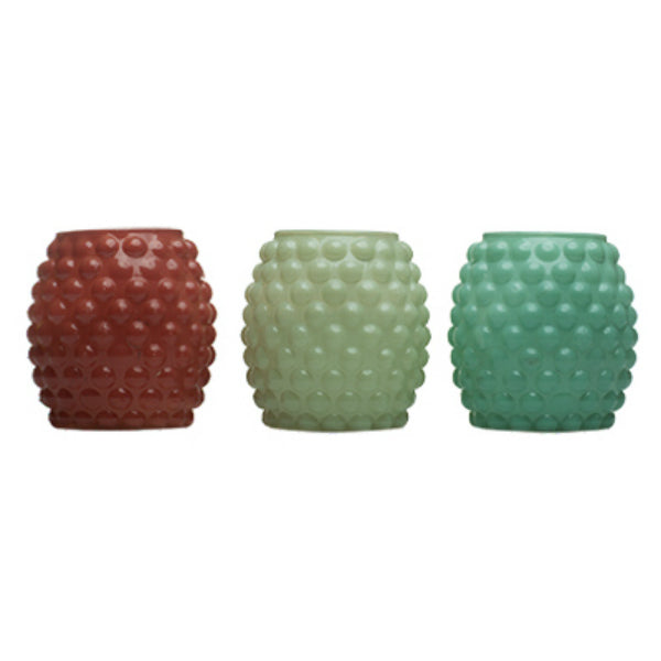 Tiki® 1417042 Seaside Escape Bubble Votive Glass Candle, Assorted Colors, 9 Oz