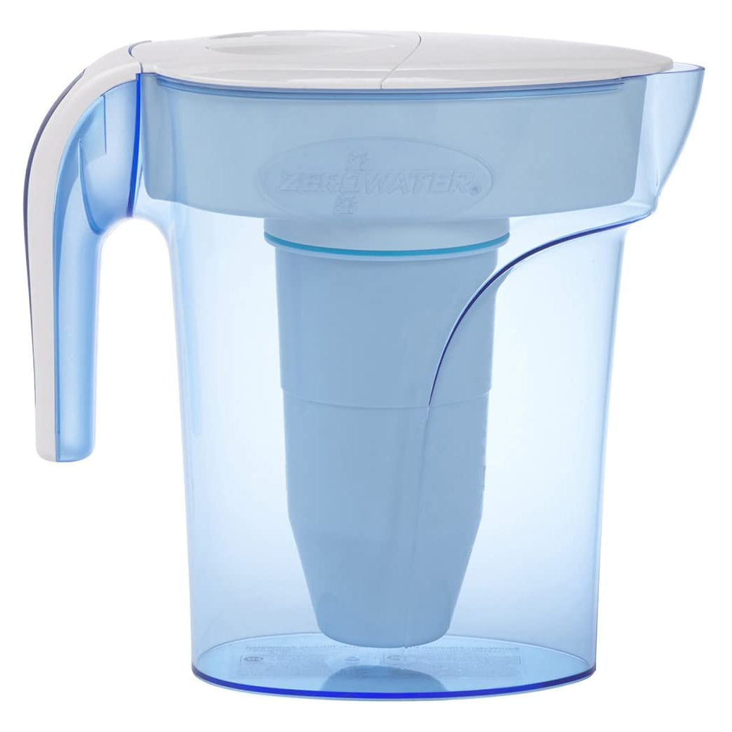ZeroWater ZP-007RP Ready-Pour Water Pitcher & Filtration System, 7-Cup