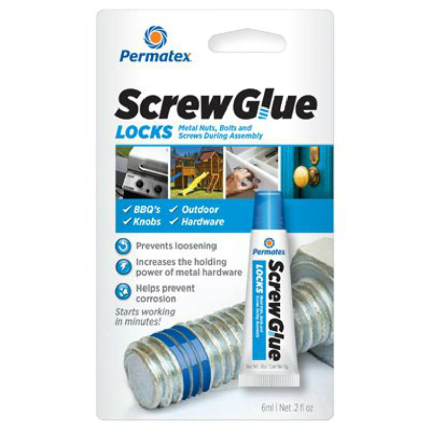 Permatex® 28206 ScrewGlue Locks, 6-mL