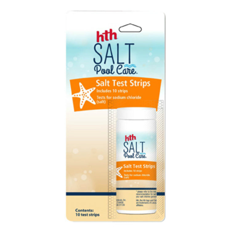 HTH® 67005 Salt Pool Care Test Strips, 10-Count