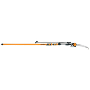 Fiskars 394631-1001 Chain Drive Extendable Pole Saw & Pruner, 7' - 16'