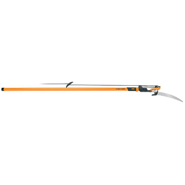 Fiskars power lever extendable pole saw and pruner deals