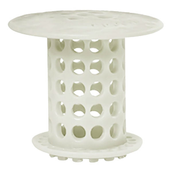 Lasco 03-1320 TubShroom Batchtub Drain Hair Catcher/Strainer/Snare, White