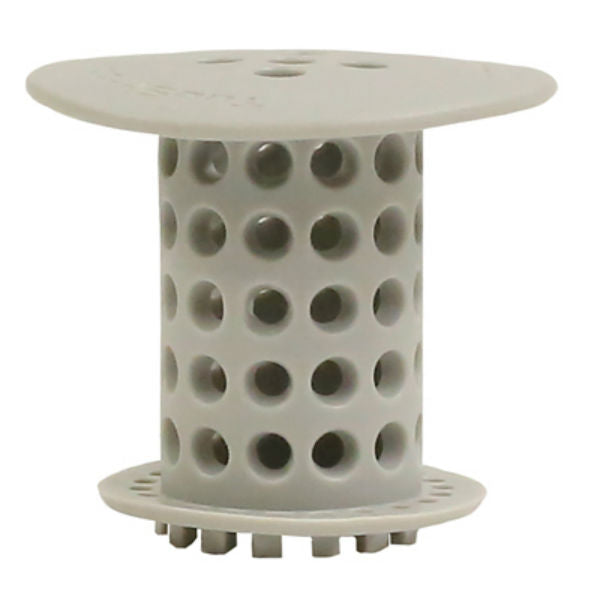 Lasco 03-1322 TubShroom Batchtub Drain Hair Catcher/Strainer/Snare, Gray