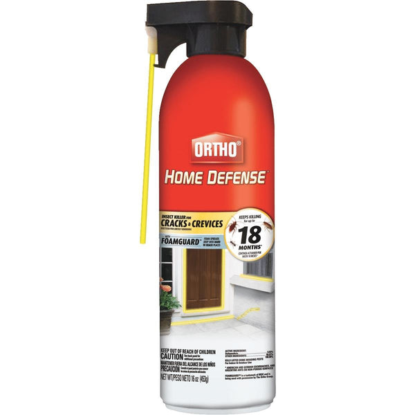 Ortho 0205408 Home Defense Insect Killer for Cracks & Crevices, 16 Oz