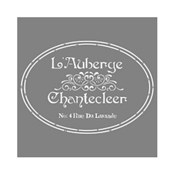 DecoArt® ADS07-K Americana® Decor The French Inn Stencil, 12" x 12"