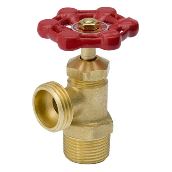 ProLine® 102-103 Female Pipe Threaded Boiler Drain, Brass, 1/2"