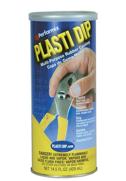 Performix 11607-6 Plasti Dip Multi-Purpose Air Dry Rubber Coating, White,14.5 Oz