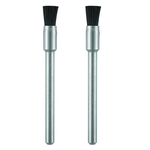 Dremel 405-02 Nylon Bristle Brushes, 1/8 Inch, 2-Pack
