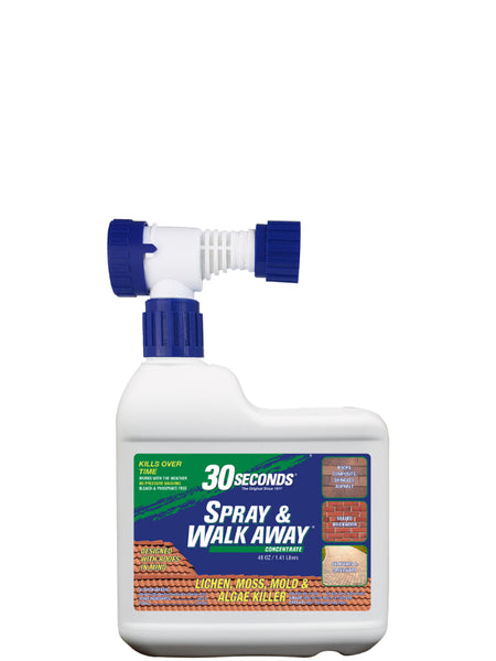 30 SECONDS® 64SAWA Spray & Walk Away Surface Cleaner w/ Hose End Sprayer, 64 Oz