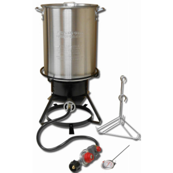 King Kooker® 1229 Propane Outdoor Cooker 12" with 29-Qt Aluminum Pot & Basket