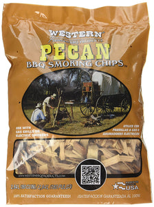 Western 18076 Pecan BBQ Smoking Chips, 180 Cu.in.