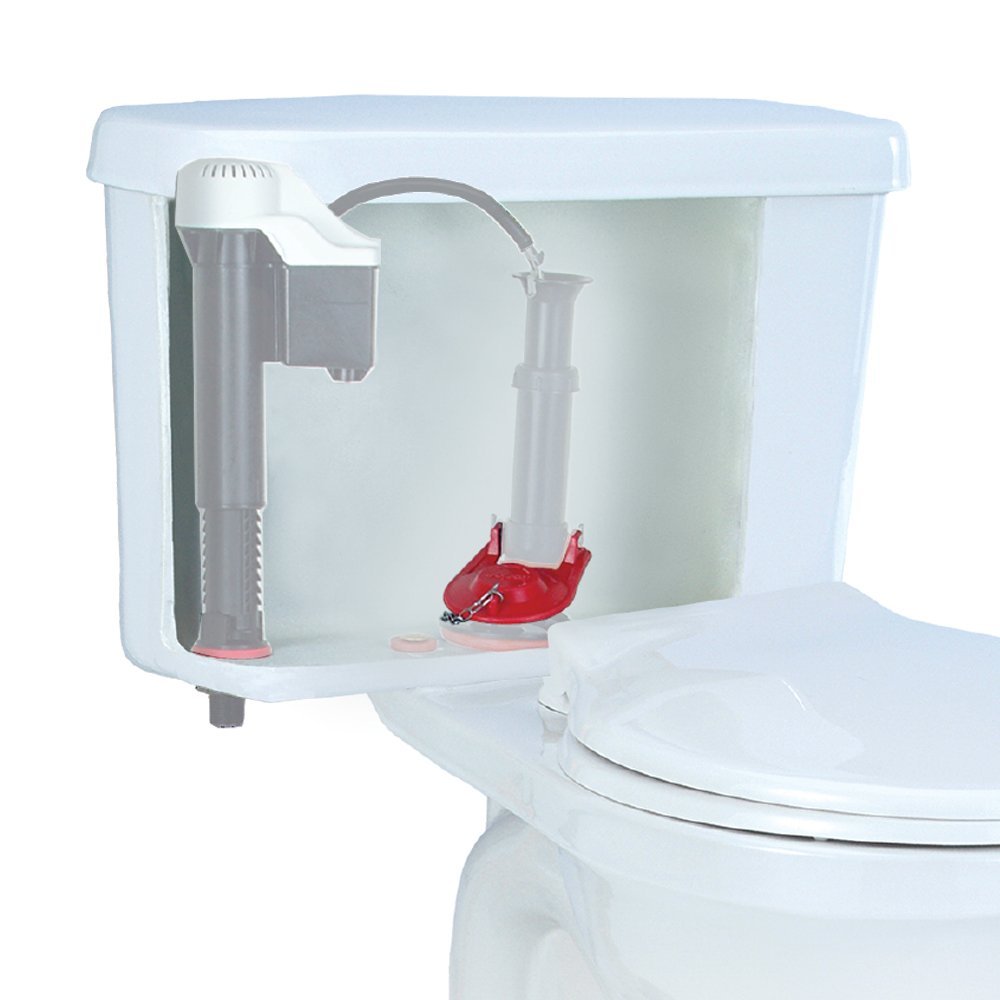 Korky® Plus 2001TP Premium Universal Toilet Tank Flapper, 2", 3-Pack