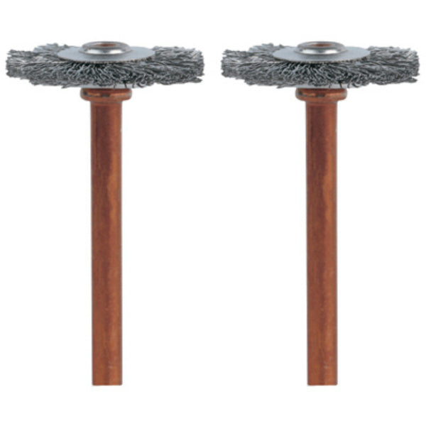 Dremel 530-02 Stainless Steel Brush, 3/4 Inch, 2-Pack