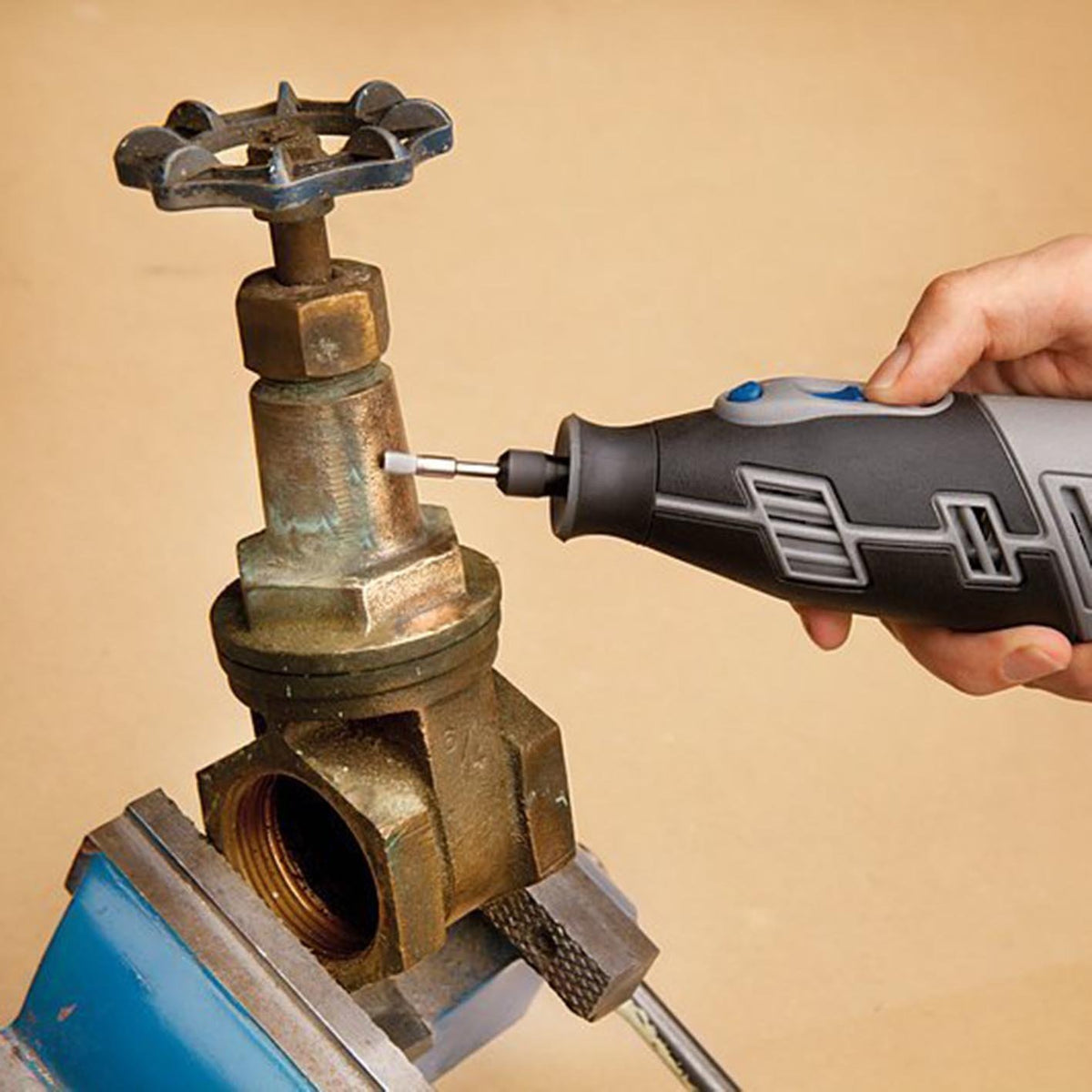 Dremel 443-02 Carbon Steel Brushes, 1/8", 2-Pack