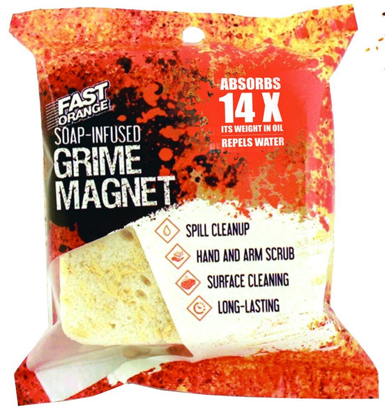 Fast Orange® 25106 Soap-Infused Grime Magnet Hand Scrub, 2 Oz