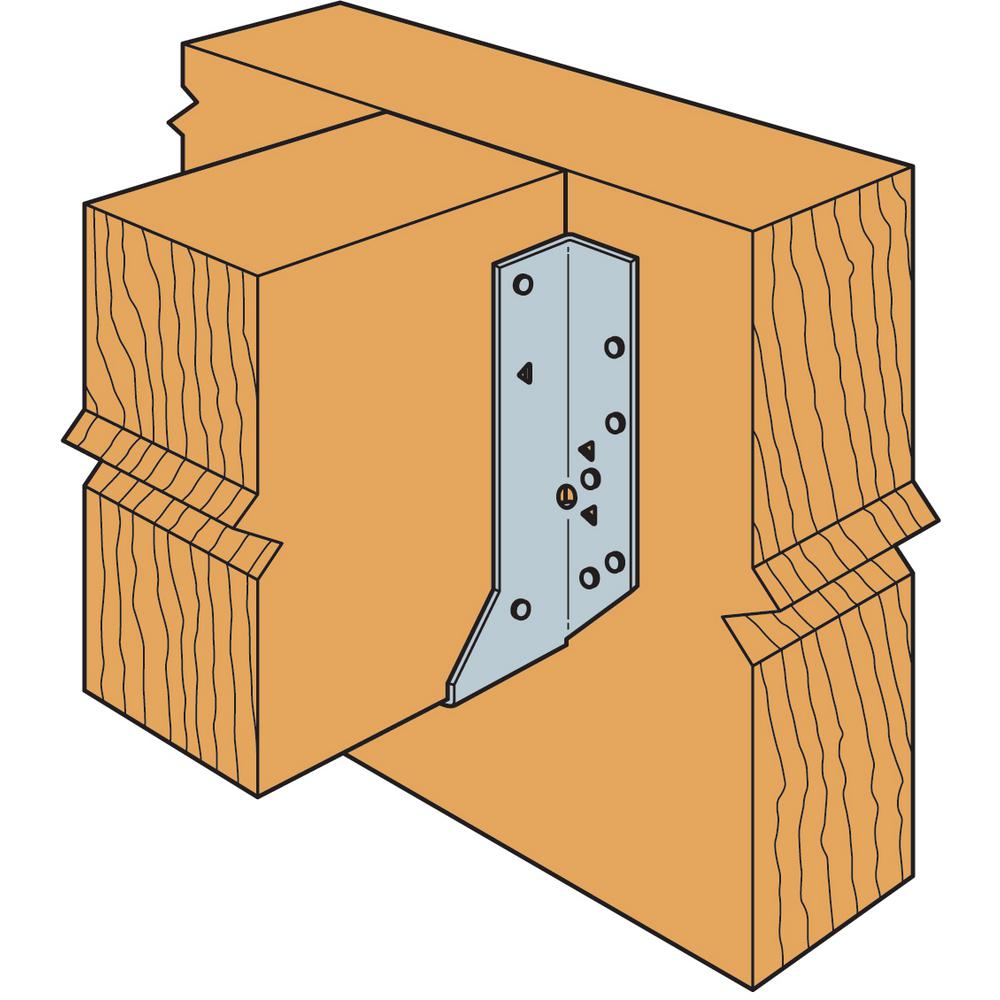 Simpson Strong-Tie HU48 Face Mount Joist Hanger, 14-Gauge Steel, 4" x 8"