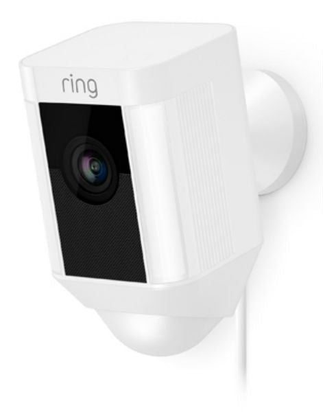 Ring 8SH1P7-WEN0 Spotlight Wired HD Camera with 2-Way Talk & Spotlights, White