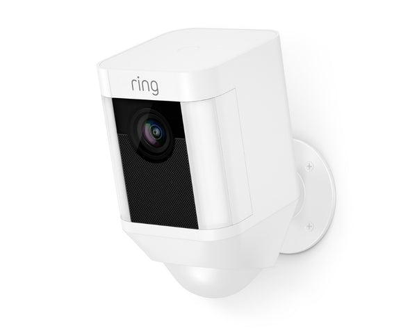Ring™ 8SB1S7-WEN0 Battery-Powered Spotlight Camera, White