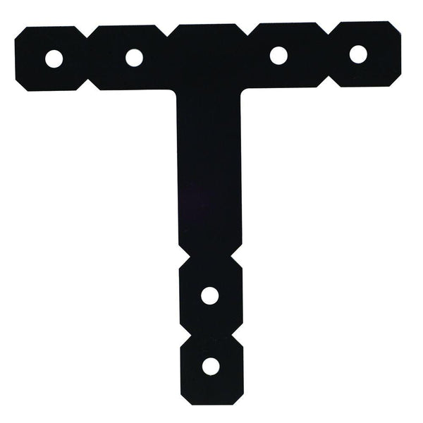 Simpson Strong-Tie OT 12-Gauge Ornamental Heavy T-Strap, Black, 12" x 12"